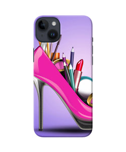 Makeup heel shoe iPhone 14 Plus Back Cover