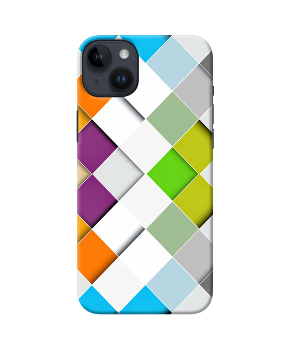 Abstract color box iPhone 14 Plus Back Cover