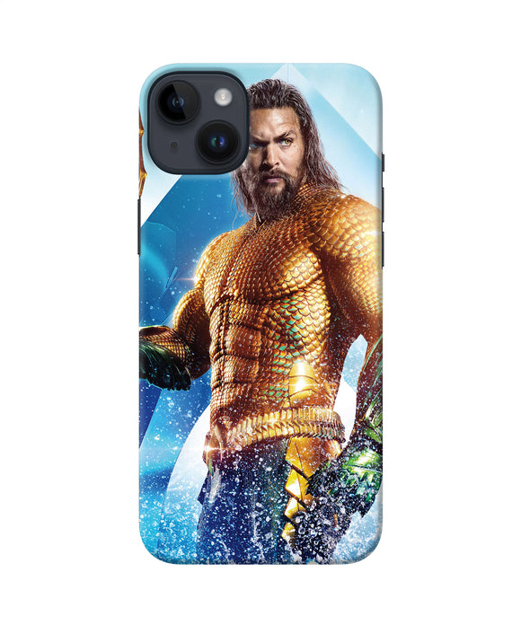 Aquaman water poster iPhone 14 Plus Back Cover