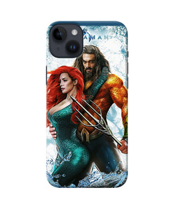 Aquaman couple water iPhone 14 Plus Back Cover