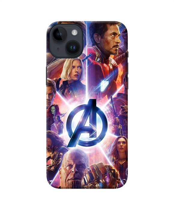 Avengers poster iPhone 14 Plus Back Cover