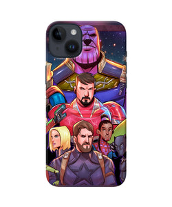 Avengers animate iPhone 14 Plus Back Cover