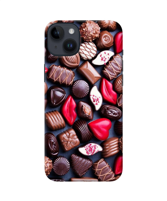 Valentine special chocolates iPhone 14 Plus Back Cover