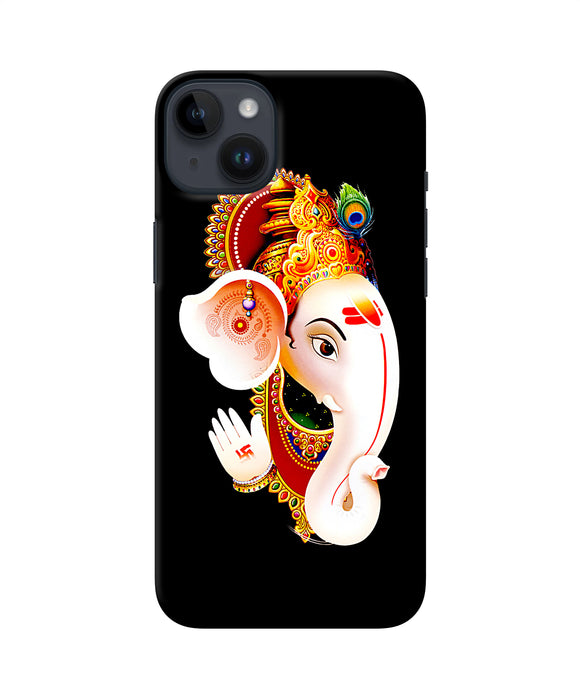 Lord ganesh face iPhone 14 Plus Back Cover