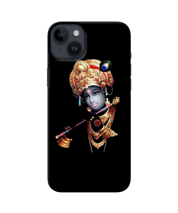 Lord krishna with fluet iPhone 14 Plus Back Cover