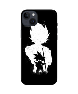 Goku night little character iPhone 14 Plus Back Cover