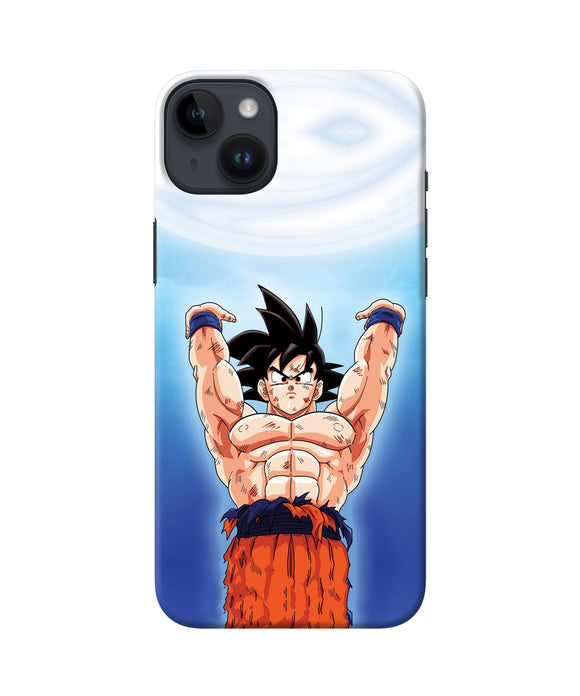 Goku super saiyan power iPhone 14 Plus Back Cover