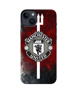 Manchester united iPhone 14 Plus Back Cover