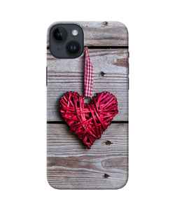 Lace heart iPhone 14 Plus Back Cover