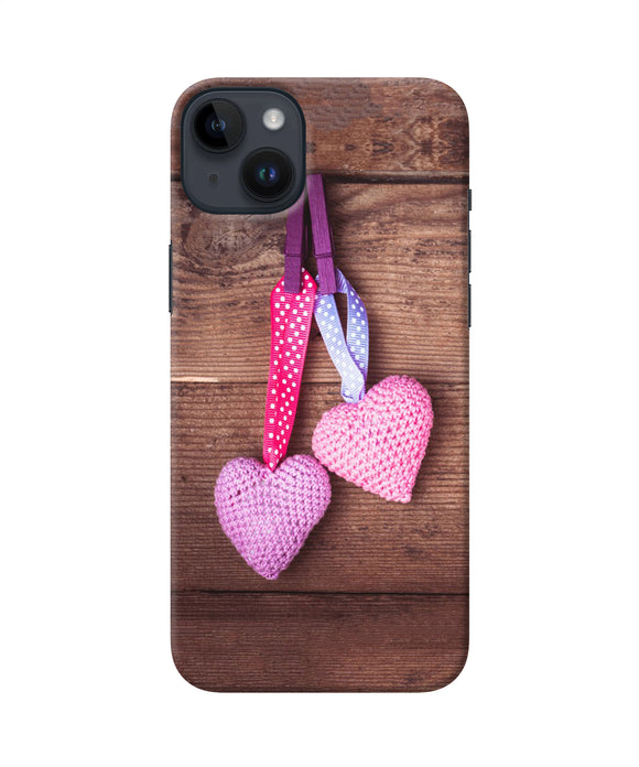 Two gift hearts iPhone 14 Plus Back Cover