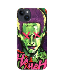 Damaged joker anim iPhone 14 Plus Back Cover