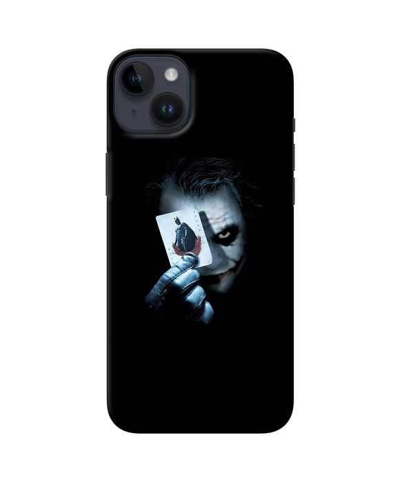 Joker dark knight card iPhone 14 Plus Back Cover