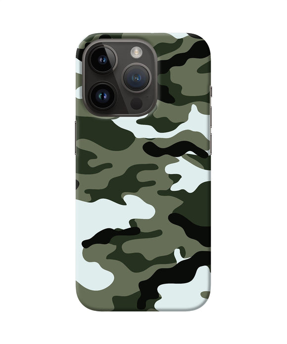 Camouflage iPhone 14 Pro Back Cover