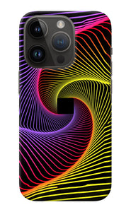 Colorful Strings iPhone 14 Pro Back Cover