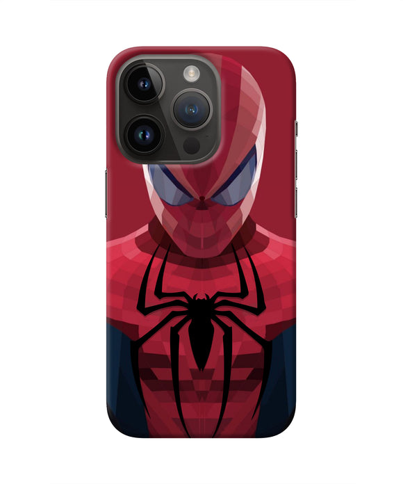 Spiderman Art iPhone 14 Pro Real 4D Back Cover