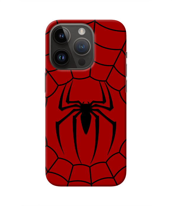 Spiderman Web iPhone 14 Pro Real 4D Back Cover