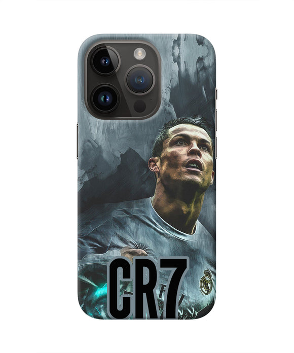 Christiano Ronaldo iPhone 14 Pro Real 4D Back Cover