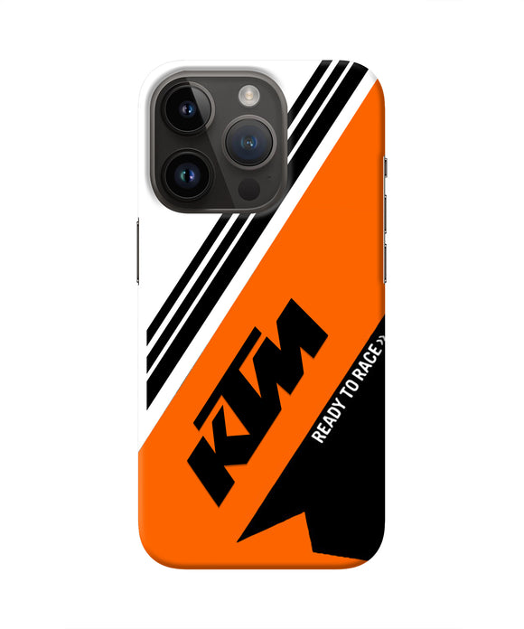 KTM Abstract iPhone 14 Pro Real 4D Back Cover