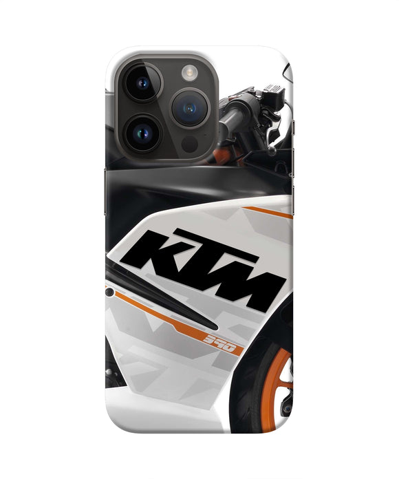 KTM Bike iPhone 14 Pro Real 4D Back Cover