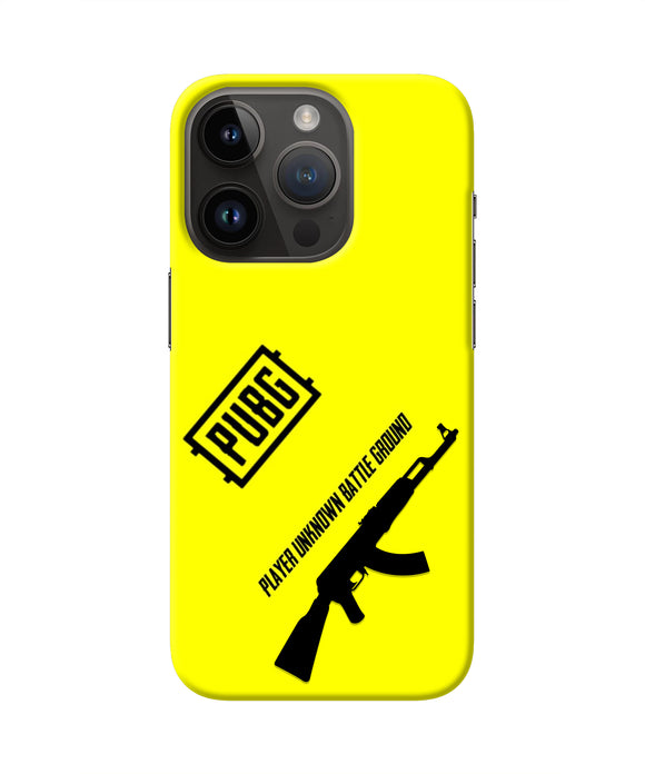 PUBG AKM Gun iPhone 14 Pro Real 4D Back Cover