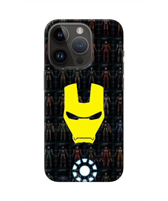Iron Man Suit iPhone 14 Pro Real 4D Back Cover