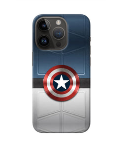 Captain America Suit iPhone 14 Pro Real 4D Back Cover