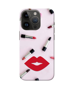 Lips Lipstick Shades iPhone 14 Pro Real 4D Back Cover