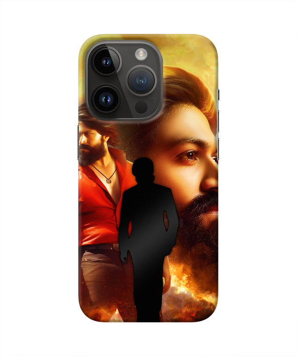 Rocky Bhai Walk iPhone 14 Pro Real 4D Back Cover