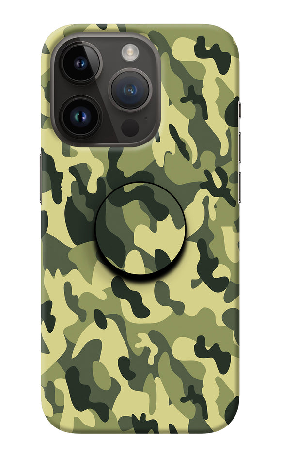 Camouflage iPhone 14 Pro Pop Case