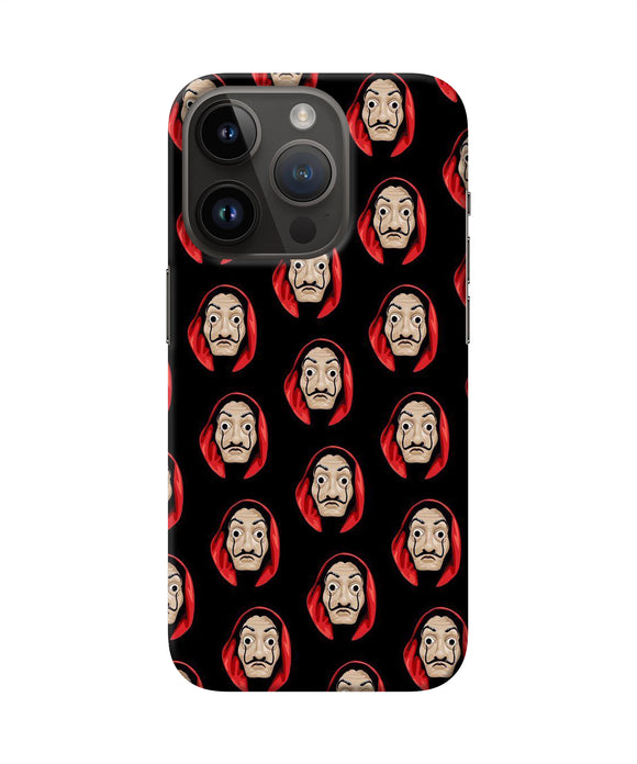 Money Heist Mask iPhone 14 Pro Back Cover