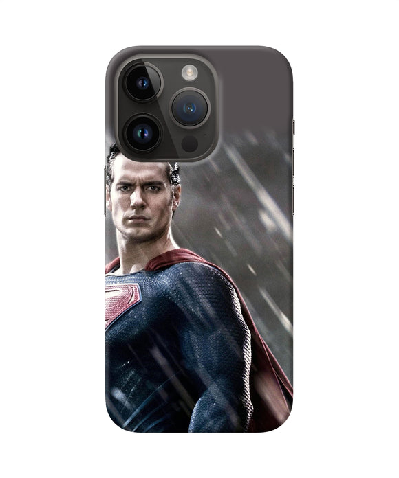 Superman man of steel iPhone 14 Pro Back Cover