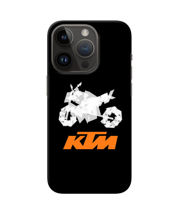 KTM sketch iPhone 14 Pro Back Cover