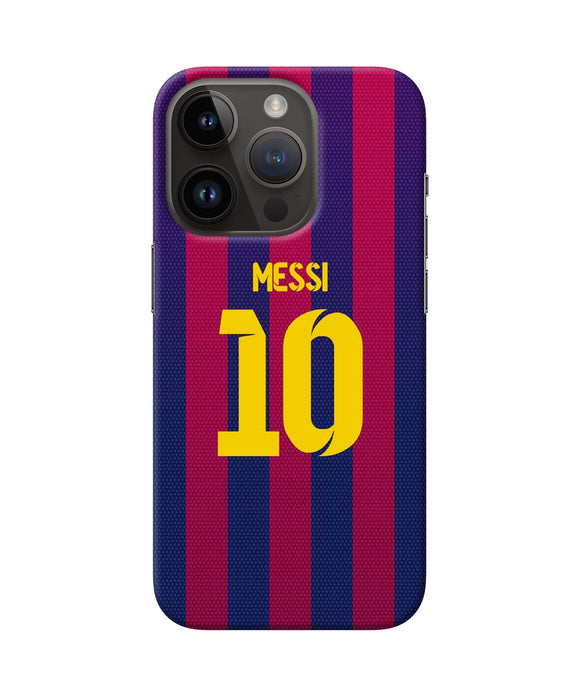 Messi 10 tshirt iPhone 14 Pro Back Cover