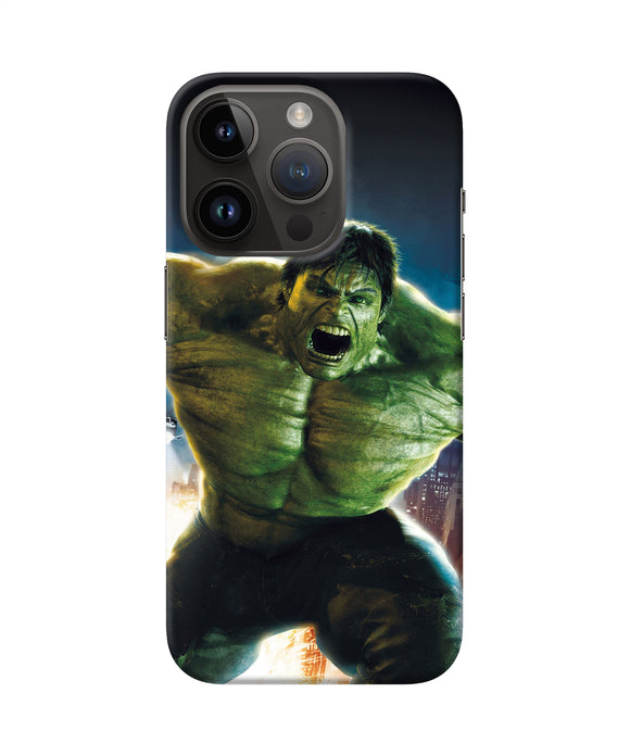 Hulk super hero iPhone 14 Pro Back Cover