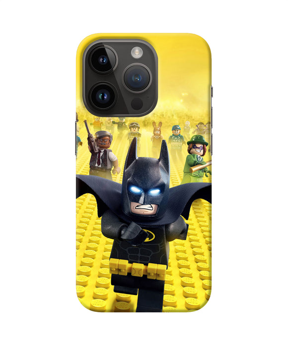 Mini batman game iPhone 14 Pro Back Cover