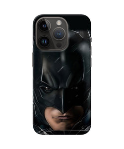 Batman black mask iPhone 14 Pro Back Cover