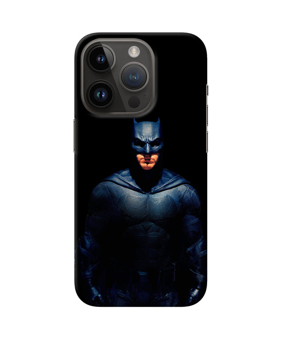 Batman dark knight poster iPhone 14 Pro Back Cover