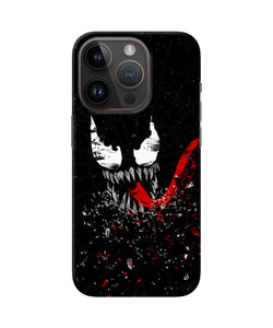 Venom black poster iPhone 14 Pro Back Cover