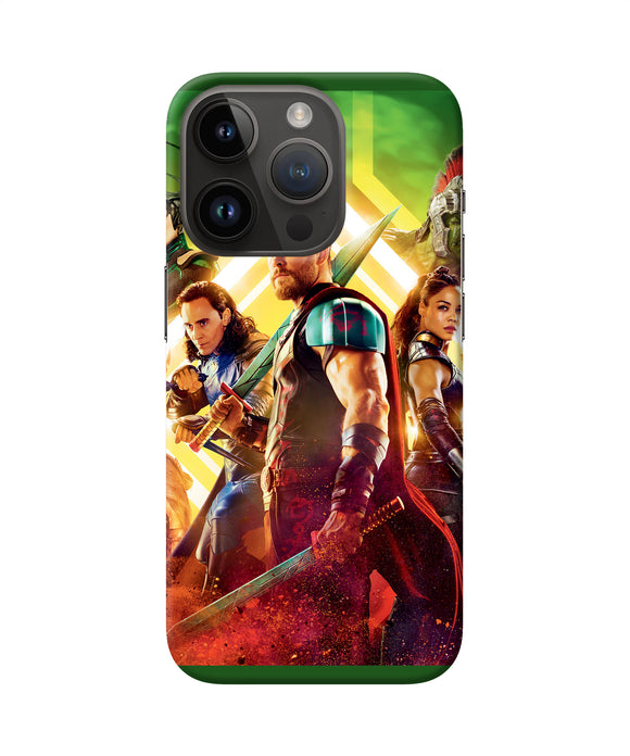 Avengers thor poster iPhone 14 Pro Back Cover