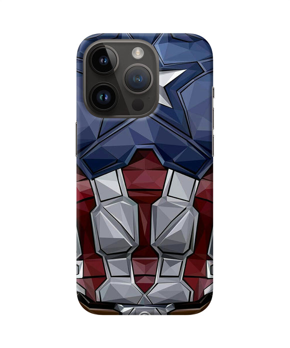 Captain suit iPhone 14 Pro Back Cover