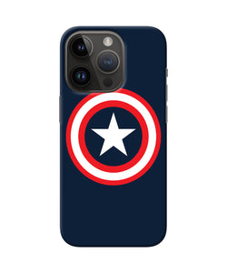 Captain america logo iPhone 14 Pro Back Cover