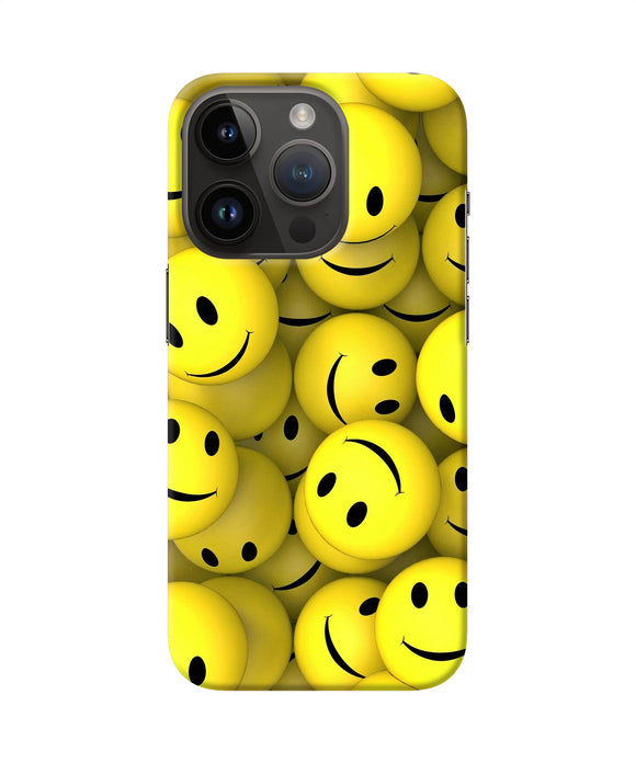 Smiley balls iPhone 14 Pro Back Cover