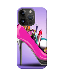 Makeup heel shoe iPhone 14 Pro Back Cover