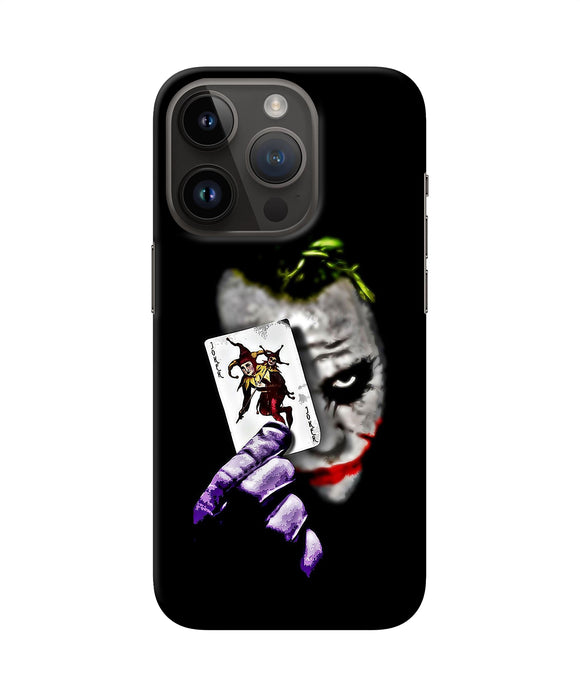 Joker card iPhone 14 Pro Back Cover