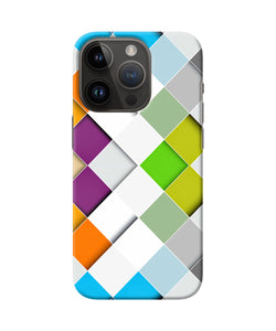 Abstract color box iPhone 14 Pro Back Cover