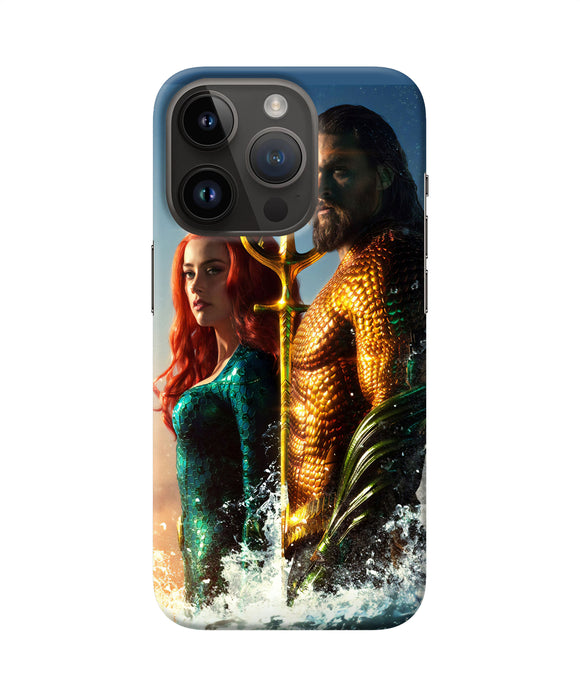 Aquaman couple iPhone 14 Pro Back Cover