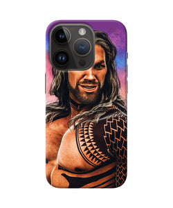 Aquaman sketch iPhone 14 Pro Back Cover