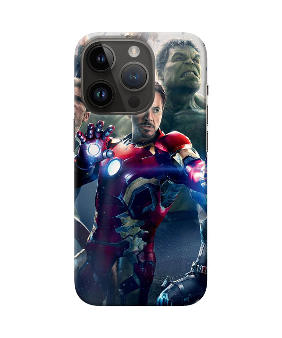 Avengers space poster iPhone 14 Pro Back Cover