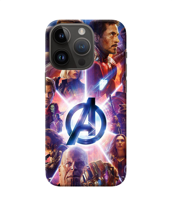 Avengers poster iPhone 14 Pro Back Cover