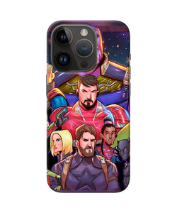 Avengers animate iPhone 14 Pro Back Cover